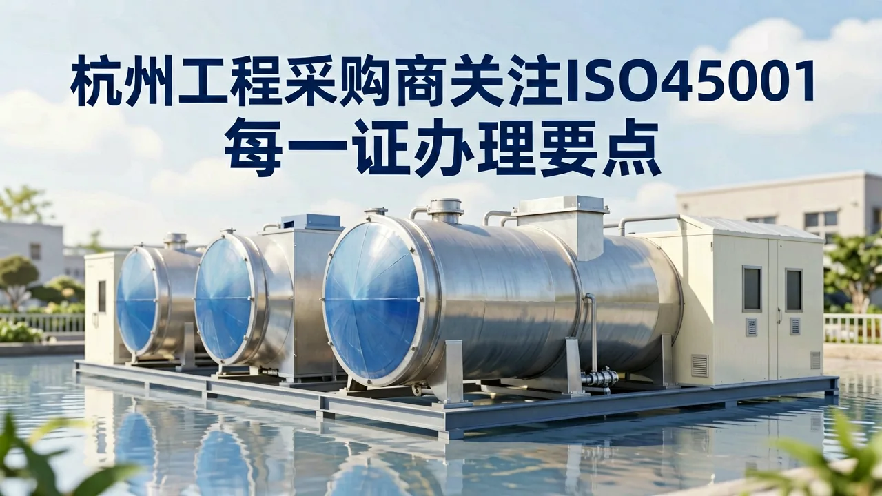 杭州工程采购商关注ISO45001认证办理要点